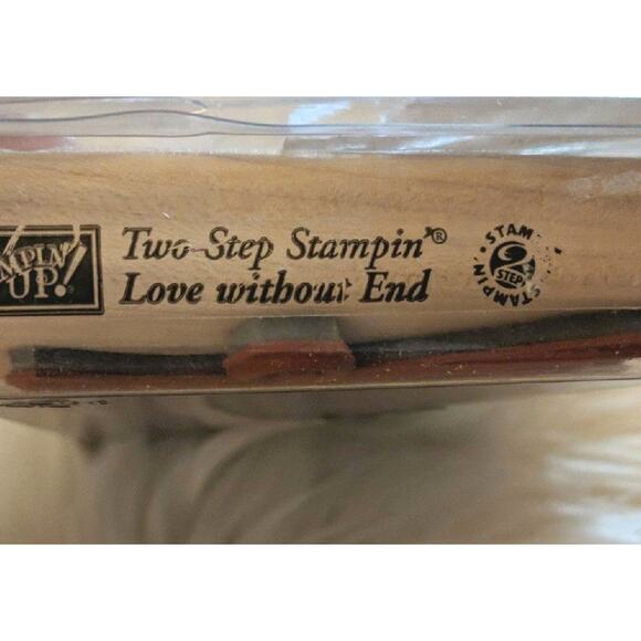STAMPIN' UP! Love Without End Wooden Stamp Set of 9 Two Step - Picture 7 of 7